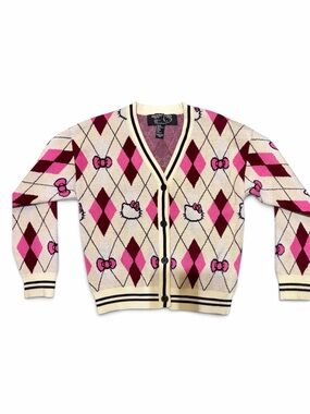 NWOT Children’s Hello Kitty & Friends x Forever 21 - Argyle Cardigan
